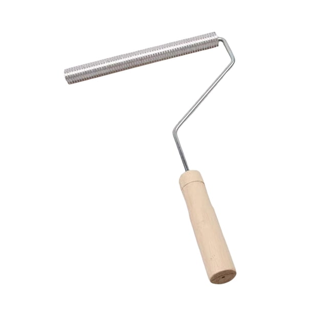 Herramienta de rodillo de fibra de vidrio, herramienta manual para quitar, rodillo de pintura de laminación de aluminio 25mmx200mm