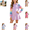 Purple, variant on YOUYEDIAN Hoodie Dress for Girls Casual Fashion Long Sleeve Hooded Mini Dress