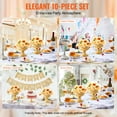 thumbnail image 6 of VEVOR 10PCS 16cm/6.3” Tall Wedding Flower Vase, Metal Wedding Centerpiece, Gold Floral Arrangement Stand Display Rack for Tables Wedding Dinner Party, Anniversary Ceremony Birthday Event Decor, 6 of 9