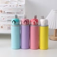 thumbnail image 2 of Kearding Funda plegable para botella de agua Manténgase hidratado mientras viaja Botella de agua plegable Bolsa enfriadora de botellas negra Almacenamiento y organización del hogar 550ml azul marino, 2 of 6