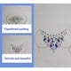thumbnail image 4 of Blingbling-taladro de resina brillante para tatuajes de pecho, pegatinas para Festival de Música, fiesta, Carnaval, maquillaje, clavícula, pezón, 3D, decoración de tatuajes, 4 of 4