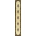 thumbnail image 1 of Unique Loom 3119286 3 16 feet (3' x 16') Runner Mashad Area Rug, 3 Feet x Feet 5 Inch, Ivory/Brown, 1 of 1