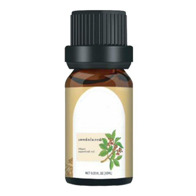 Aceite Esencial de Sándalo 10 ml, Alivio del Estés, Hidratacia de la Piel para Difusor de Aromaterapia