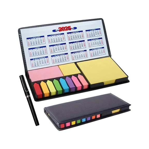Giaone Planner Note Box PVC Calendar Note Organizers Pad for Long Term Use
