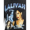 thumbnail image 4 of Aaliyah Women’s Acid Wash Graphic Tee, Sizes XXS-XXL, 4 of 5