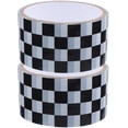 thumbnail image 4 of Checker Packing Tape Square Grid Pattern 2 Rolls 59.06X1.89X0.004In Bopp Sealing, 4 of 6