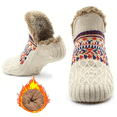 thumbnail image 2 of Calcetines térmicos para hombre y mujer, pantuflas mullidas, cálidos, cortos, de algodón, gruesos, para dormir en casa, suaves, antideslizantes, calcetines de suelo peludos, 2 of 5
