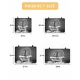 thumbnail image 7 of Large Induction Cooktop Protector Mat Hippo Stove Top Covers for Electric Stove, Funny Animal Bathtub Abstract Art Grey Decorative Stove Burner Cover Mats, Glass Top Stove Cover, 7 of 7