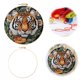 thumbnail image 5 of Kits Bordado Punto Cruzado Tigre Con Hilo Color Tela Aro, 5 of 9