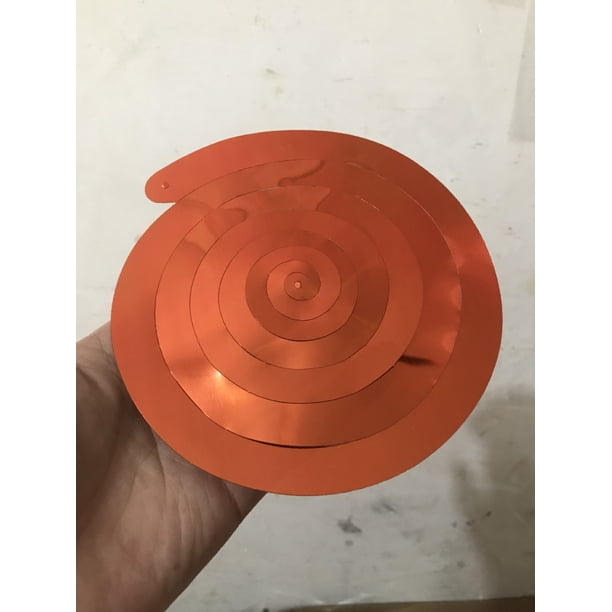 Paquete de 6 adornos en espiral de 70 cm, adornos en espiral de PVC, decoración de fiesta de cumpleaños, boda, lentejuelas