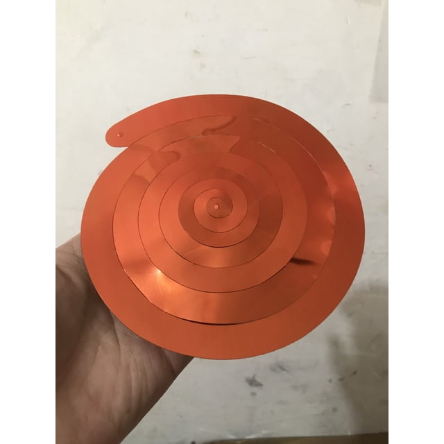 Paquete de 6 adornos en espiral de 70 cm, adornos en espiral de PVC, decoración de fiesta de cumpleaños, boda, lentejuelas