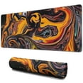thumbnail image 1 of Office and Gaming Revolution with Our Non-Slip Black Marble Fluid Design XL Mousepad, 1 of 7