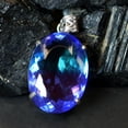 thumbnail image 3 of A+ Certified 117.60 Ct Natural Bi-Color Tourmaline Oval Cut Gemstone Pendant, 3 of 9