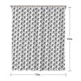 thumbnail image 5 of Black Bigfoot Pattern Shower Curtain 72"x84" ,Bathroom Decorative Shower Curtains Set with 12 Hooks,Modern Waterproof Washable Shower Curtain, 5 of 6