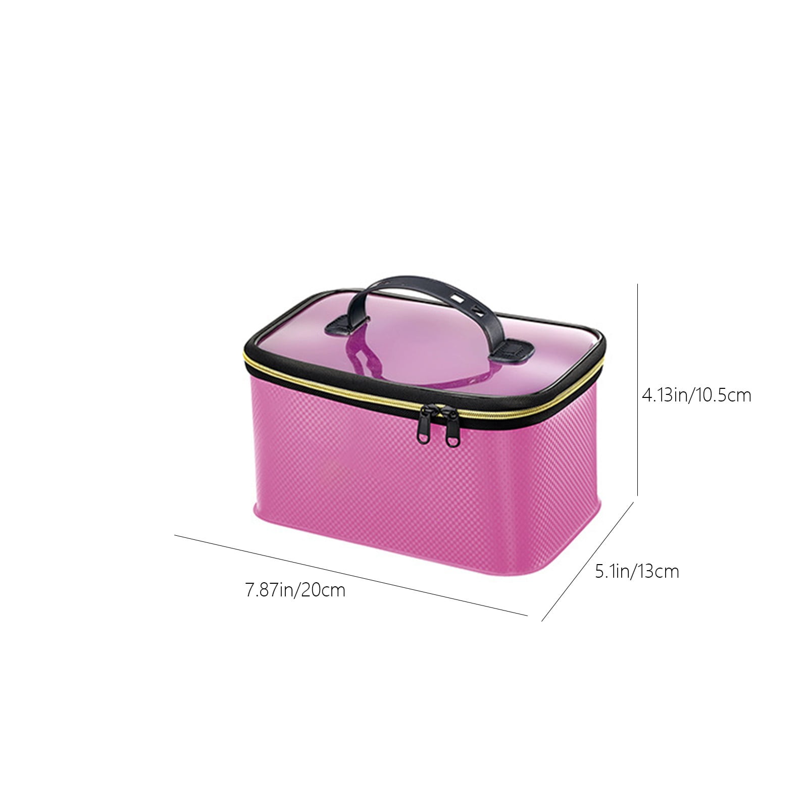 TACILIP Folding Fishing Bucket Live Fish Container Foldable Fishing Box with Thickened Water Bucket for Storing Fish - Fishing Gear Accessory Outdoor Storage, Gifts for Women