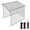 10x10x10ft, variant on Baseball Backstop Net 10x10x20ft Hitting Barrier