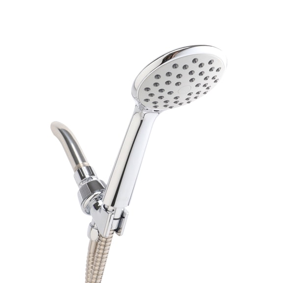 Single Function Massage Shower Head,Handheld Showerhead Easy to Clean Chrome