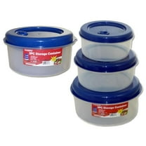 Family Maid 88233C 550 ml, 850 ml 1.3 ltr Round Food Container - 3 Piece - Pack of 48