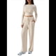 thumbnail image 3 of Conjunto Deportivo Y2K de Dos Piezas para Mujer, con Larga, Top Ajustado y Pantalones Anchos, Ideal para y Otoño Albaricoque L, 3 of 8