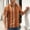 Orange, variant on COSFO Short Sleeve Tshirts Shirts for Men Summer Knit Vintage Graphic Tees Casual V Neck Loose Fit Pullover Jacquard Tops