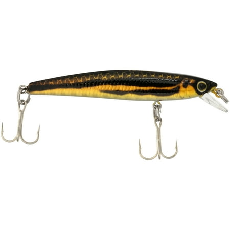 Yo-Zuri F1161-M37 Pins Minnow Floating Diver Lure, Gold Flame, 50mm 2 ...