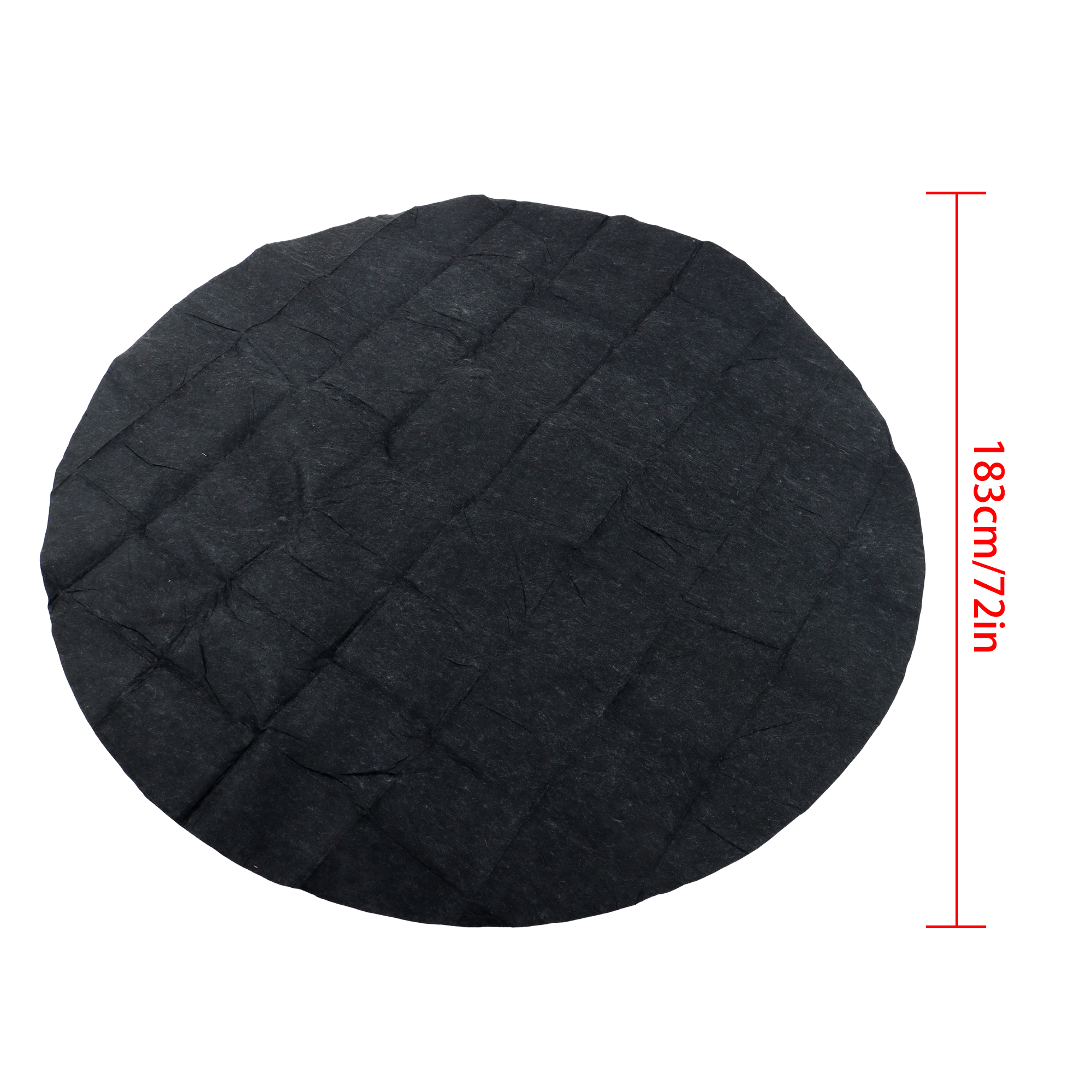 findmall 72 Inch Extra Large Hot Tub Pad Inflatable Hot Tub Mat Outdoor Indoor Ground Pad