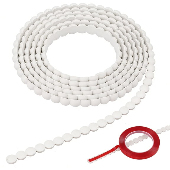 Flexible Molding Trim Decorative Bead Pearl Mirror Frame Border Wall Molding Trim DIY Wall Trims Caulk Strip for Decorative Lace Strip for Walls Mirror Window Frame Home Decoration,White,10 ft