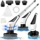 thumbnail image 1 of Homtronics Cepillo para Ba&ntilde;o Limpieza, [IPX8 Resistente al Agua] Cepillos de Limpieza con 4 Cabezas de Cepillo Reemplazable,Funciona hasta 120 Minutos para ba&ntilde;o, Cocina, Limpieza, 1 of 8