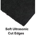 thumbnail image 2 of Detailer's Preference® 12"x12" 240 GSM Terry Weave Ultrasonic Cut Black Microfiber Cleaning Cloths - 50-Pack, 2 of 7