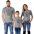 thumbnail image 6 of Youth Short Sleeve T-Shirt, Parent-child Outing Wear Tops, Easter Bunny Pattern, Comfort Tee, Multi-Size, Grey, 6 of 15
