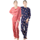 thumbnail image 1 of Set De 2 Pijamas Afelpadas Mujer Unitalla Polar Pantalón Sudadera Ropa Invierno, 1 of 5