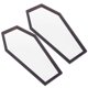 thumbnail image 5 of Mirror Peel And Stick Acrylic Mirror Wall Decal Halloween Decoration 30.00X16.50X0.70CM Wooden Material 2Pcs, 5 of 5