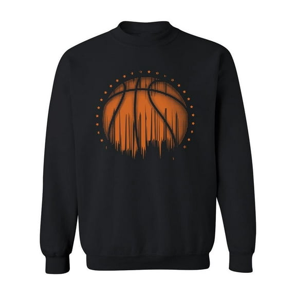Basketball Design Sweatshirt Men -Image by Shutterstock, Male x-Large
