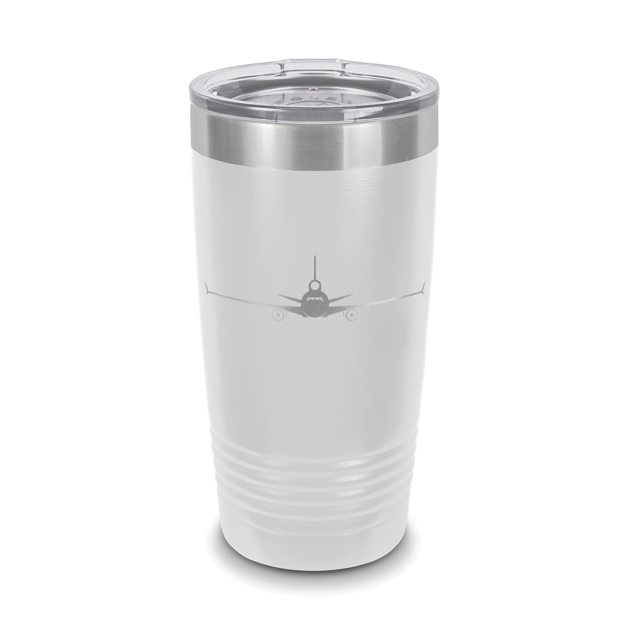 "Best Papi Ever" Engraved Tumbler – 20oz Insulated Stainless Steel Travel Mug With Handle & Slider Lid, Black