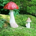 thumbnail image 4 of maskred Décorations de Cour Extérieure Exquises Couleurs Vives et Champignon Simulé, 4 of 6
