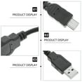 thumbnail image 4 of OFFIGAM USB Charging Cable for Game Handle with Power , Black, 1 Pack - , Fast Charging Accessory, 4 of 7