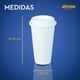 thumbnail image 4 of Vaso para Café Atmos Homeware Vaso de plástico 16 Oz color Azul pastel, 4 of 5