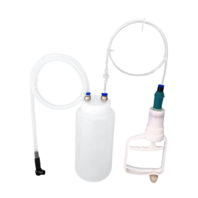 Kit de cambio de aceite y líquido de frenos para coche, bomba de sifón, extractor de aceite universal, herramientas versátiles para extraer líquido de