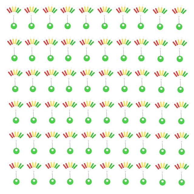 10 juegos de frijoles espaciales/tapones coloridos para sedal (cilíndrico mediano) 60 uds. Ndcxsfigh Para Estrenar