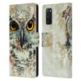 thumbnail image 1 of Head Case Designs Officially Licensed Riza Peker Animals Owl II Leather Book Wallet Case Cover Compatible with Samsung Galaxy S20 / S20 5G, 1 of 6