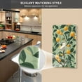 thumbnail image 5 of Yayeee Blank Wall Plate Cover 1-Gang 4.5"x2.7" Home Unused Decorative Outlet, Orange Tree, 5 of 7