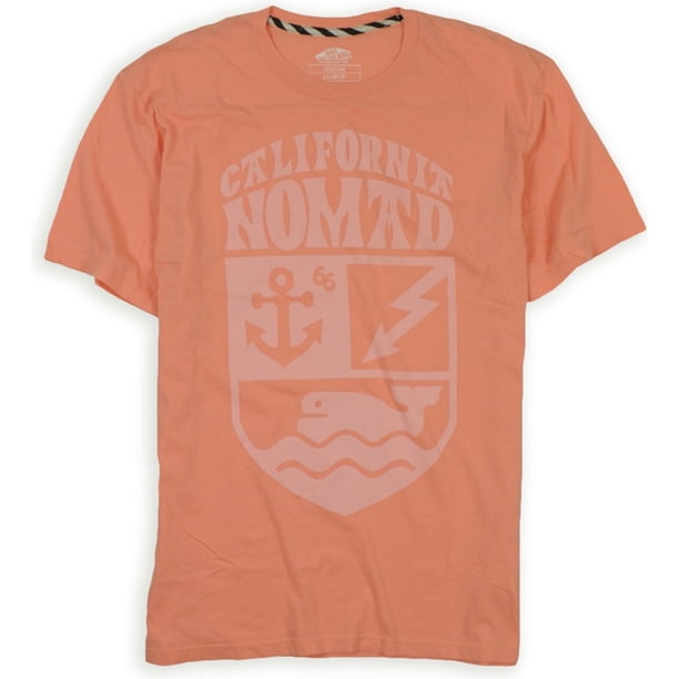 Camiseta gráfica Vans Bromad para hombre color rosa talla mediana