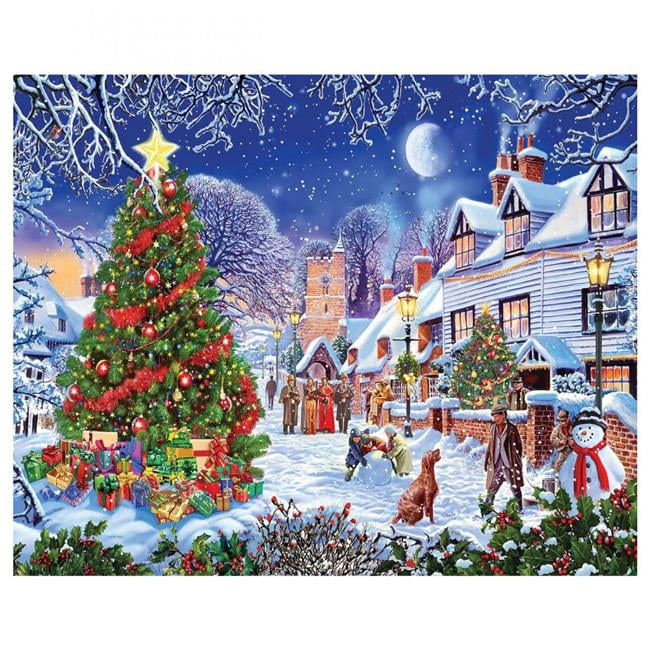 Pop Culture 809761 Village Christmas Tree Jigsaw Puzzle ...