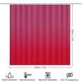 thumbnail image 2 of Shower Curtain Set 4 Piece include Shower Curtain and Rugs and Non Slip U Shaped Toilet Rugs Luxury Bathroom Decor Rose Gradient, 2 of 5