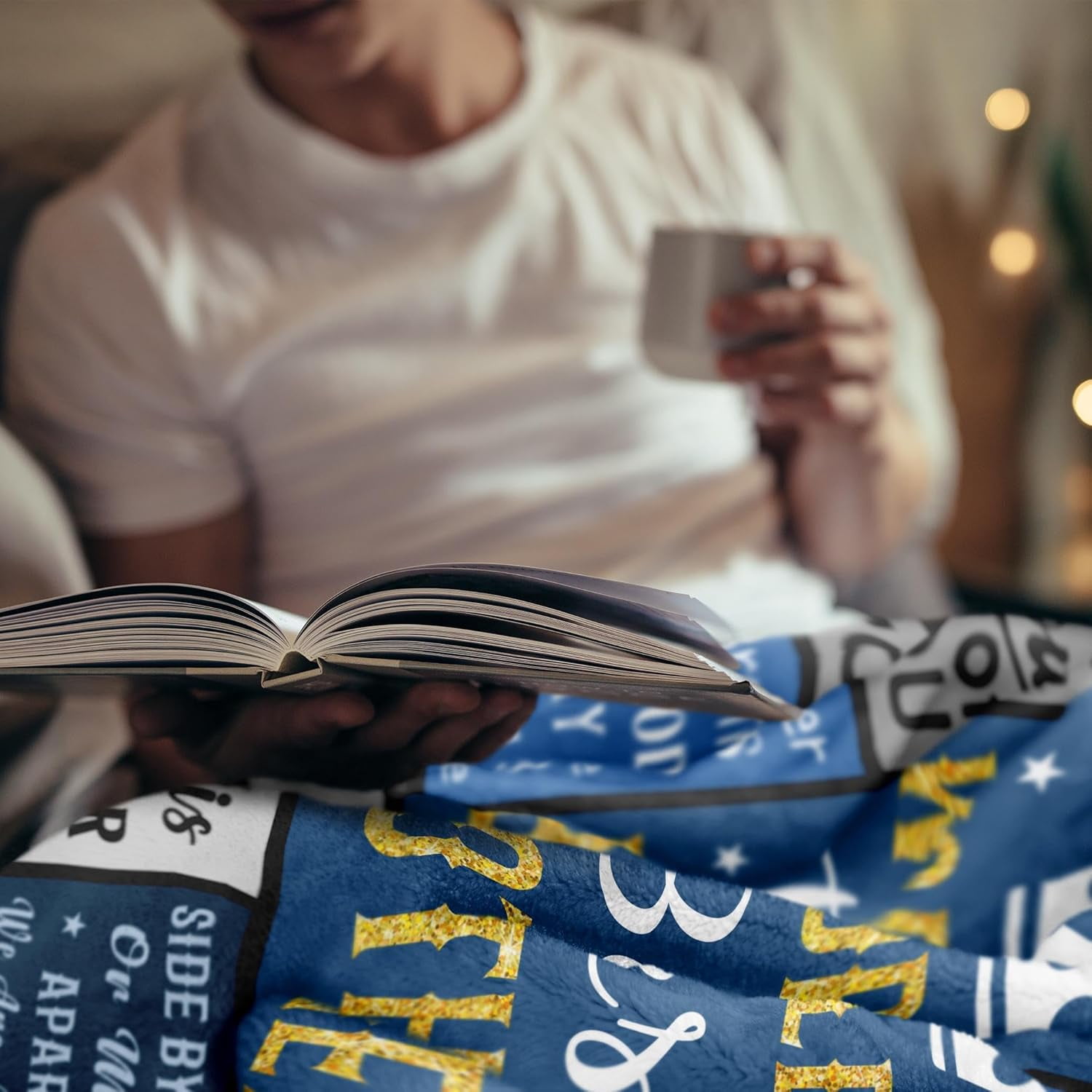Gifts for Brother, Best Brother Birthday Gifts from Sister Blanket, Adult Brother Gift from Sister