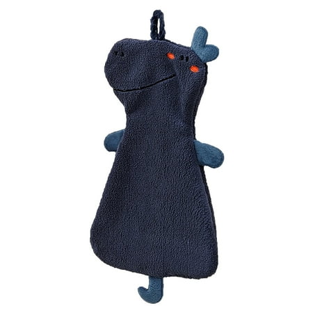 

Zlekejiko Hippo Water Absorbent Reusable Easy To Clean Dishwasher Cleaning Wipe Hanging Towel Dishcloth Kitchen Bathroom Water Absorbent Towel Towel Towel