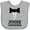 AC-Heather Grey, variant on Inktastic Junior Groomsman Bridal Party Wedding Boys Baby Bib