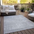 thumbnail image 6 of Addison Rugs Chantille Indoor/Outdoor Transitional Modern Silver Washable Rectangle Rug, 2'6" x 3'10", 6 of 6