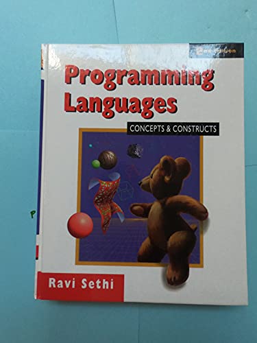 Pre-Owned Programming Languages: Concepts and Constructs (2nd Edition ...