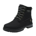 thumbnail image 2 of Willtoo Women Work Boots - Waterproof Hiking Outdoor Lightweight Construction Comfortable Black, 2 of 6